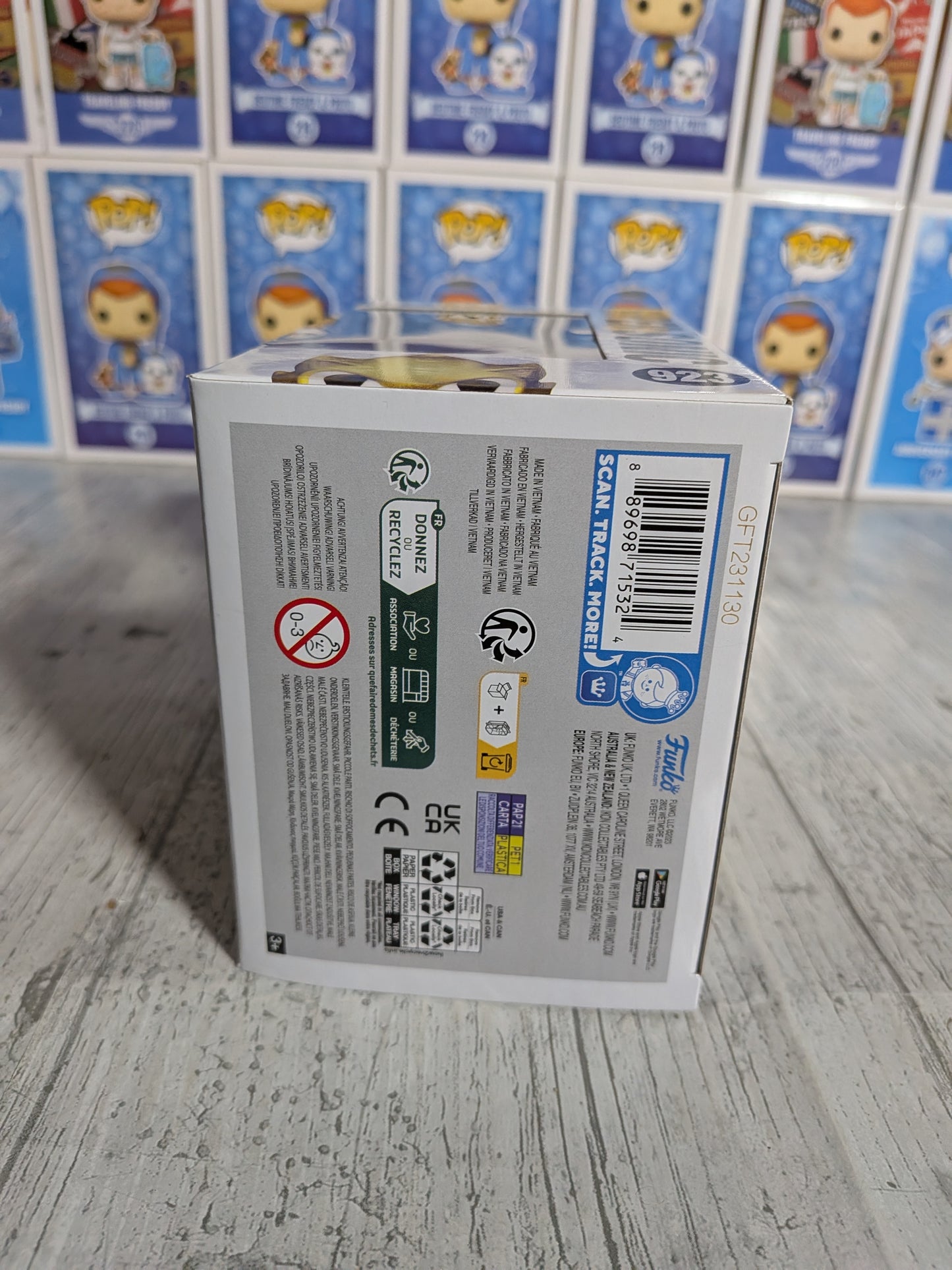 Funko pop Sonic the Hedgehog #923 - Super Sonic (Chase)