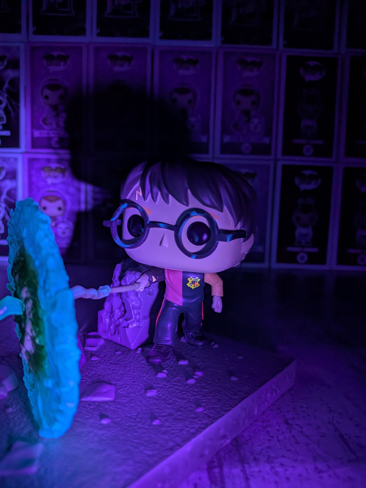 Funko Pop Moment Harry Potter #119 - Harry vs Voldemort (Geöffnete/Beschädigte Verpackung)
