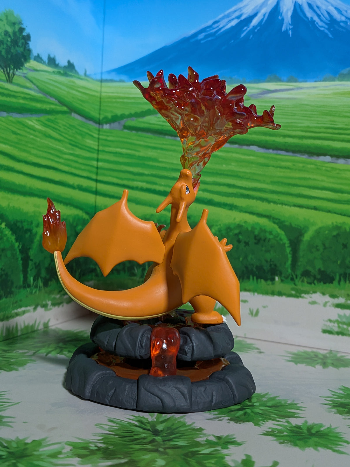 Re-Ment Pokémon - Dracaufeu / Charizard - Shower Splash!