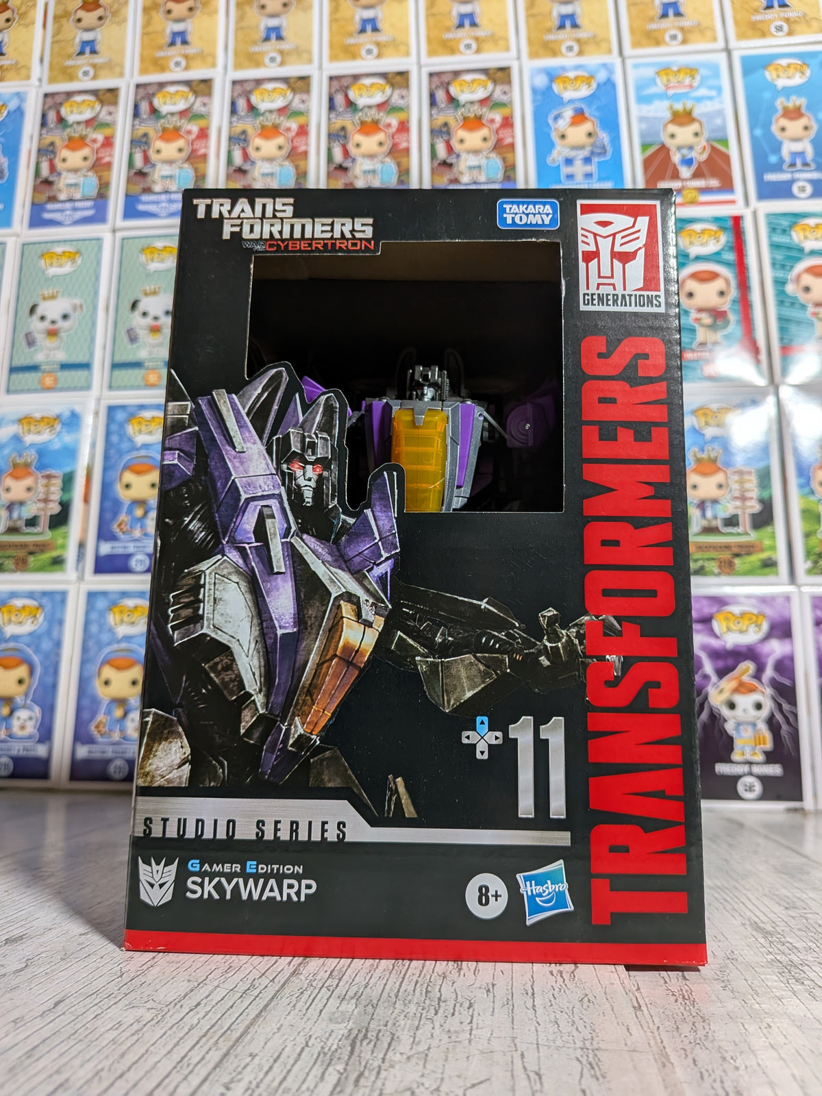 Transformers Studio Series (Gamer Edition) - Voyager Class #11 : Skywarp (War for Cybertron) (16,5cm)