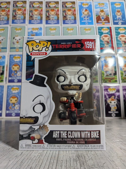 Funko Pop! Movies Terrifier #1591 - Art the Clown with Bike