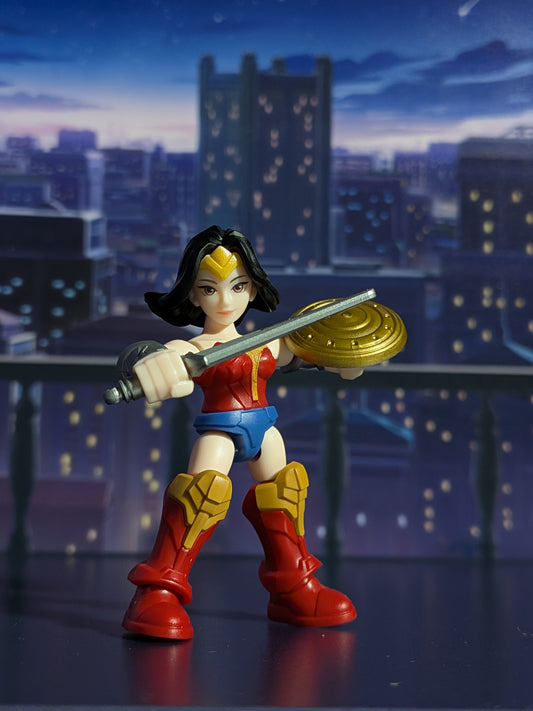 Blokees - DC Held: Justice League Defender Version 02 - Wonder Woman (~4-6cm)