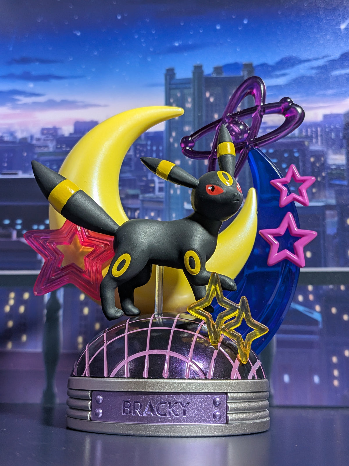Re-Ment Pokémon - Noctali / Umbreon - Neon Party