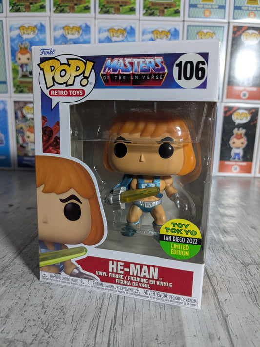 Funko pop 106 : He-Man (TTSD2022)