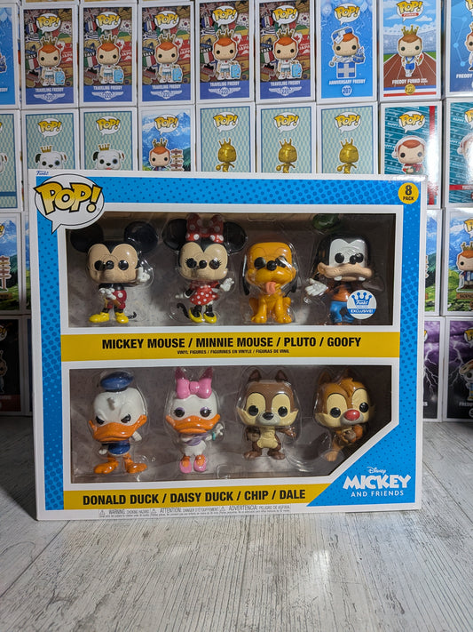 Funko Pop Disney - Mickey & Friends (Pack 8)
