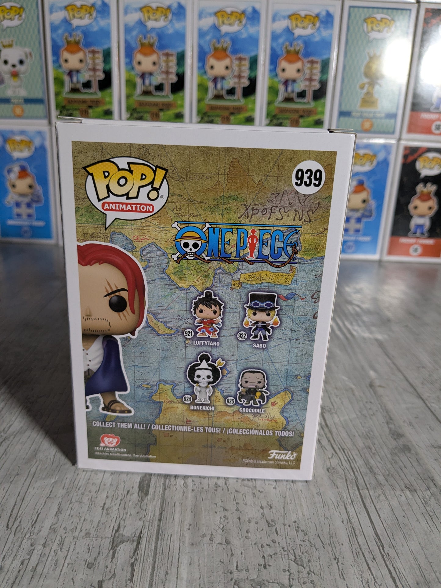 Funko pop 939 : Shanks (Damaged Box)