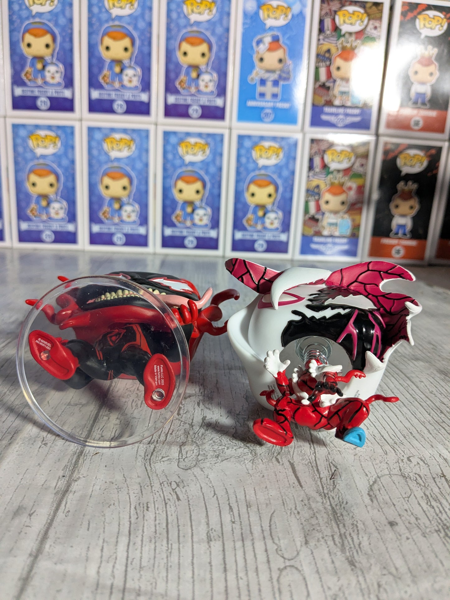 Funko pop Marvel Comics - Venom & Carnage Ghost Spider (Bundle)