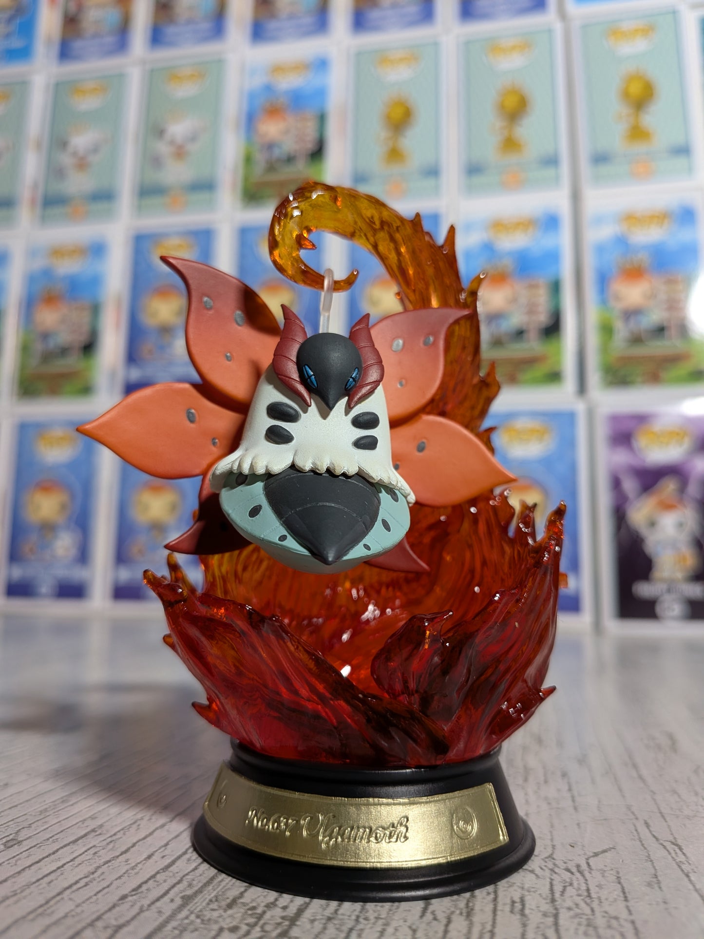 Re-Ment Pokémon Swing Vignette Collection Vol.3 - Pyrax | Volcarona | Ulgamoth (~10cm)