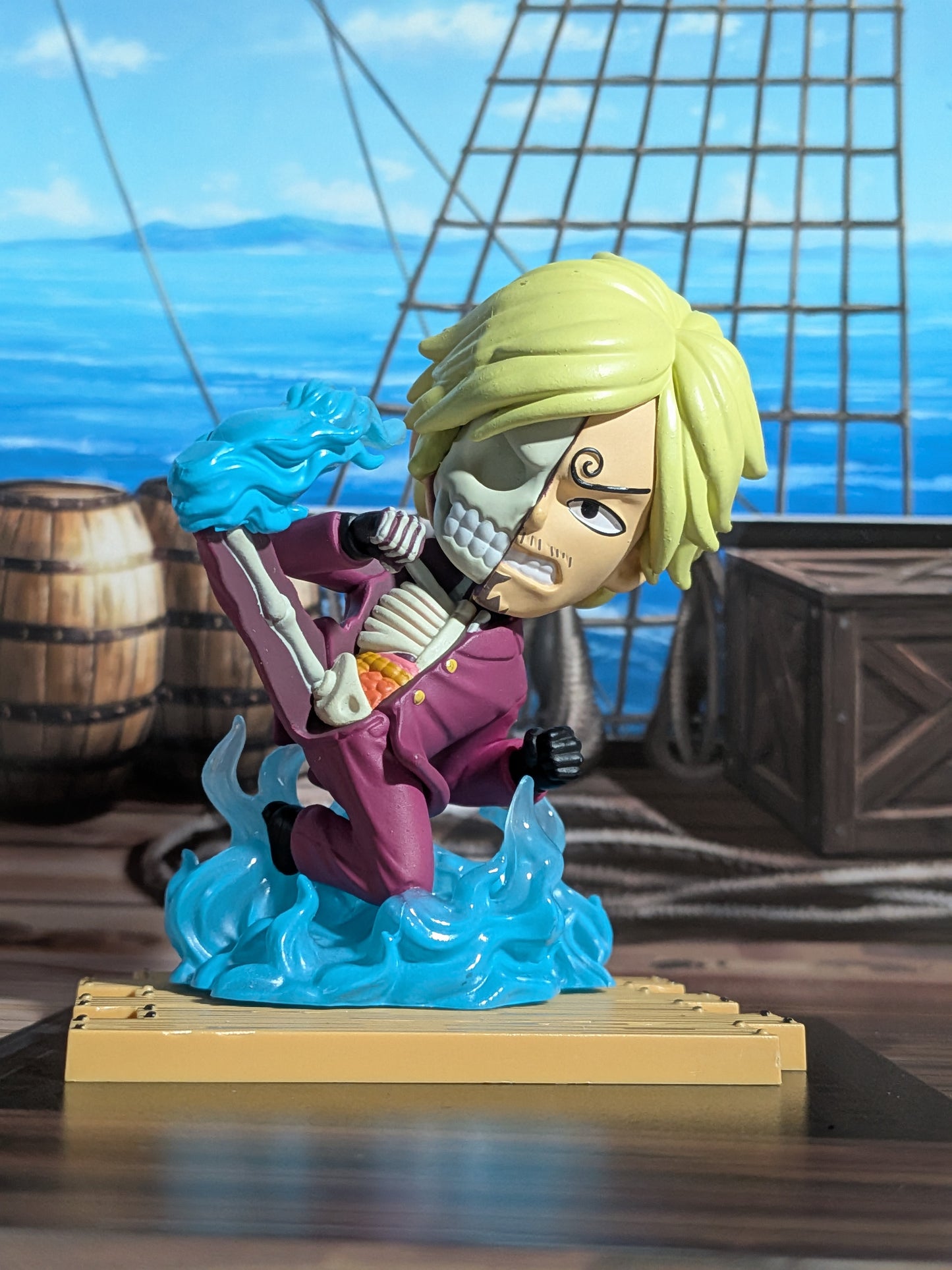 Mighty Jaxx - One Piece: Freeny's Hidden Dissectibles Wano - Vinsmoke Sanji (~10cm)