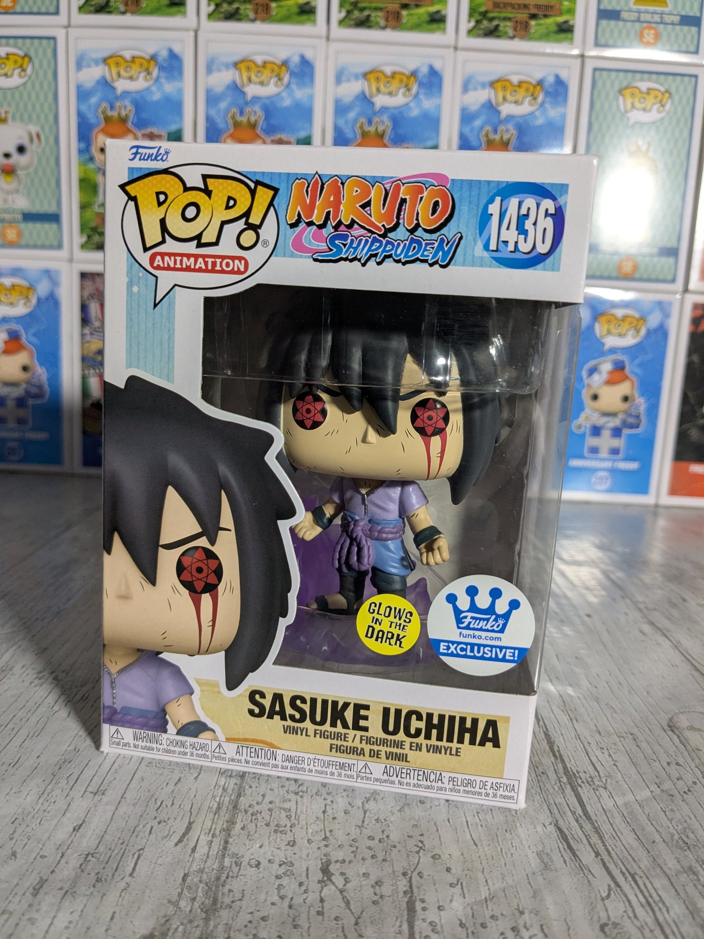 Funko pop 1436 : Sasuke Uchiha (Glow)