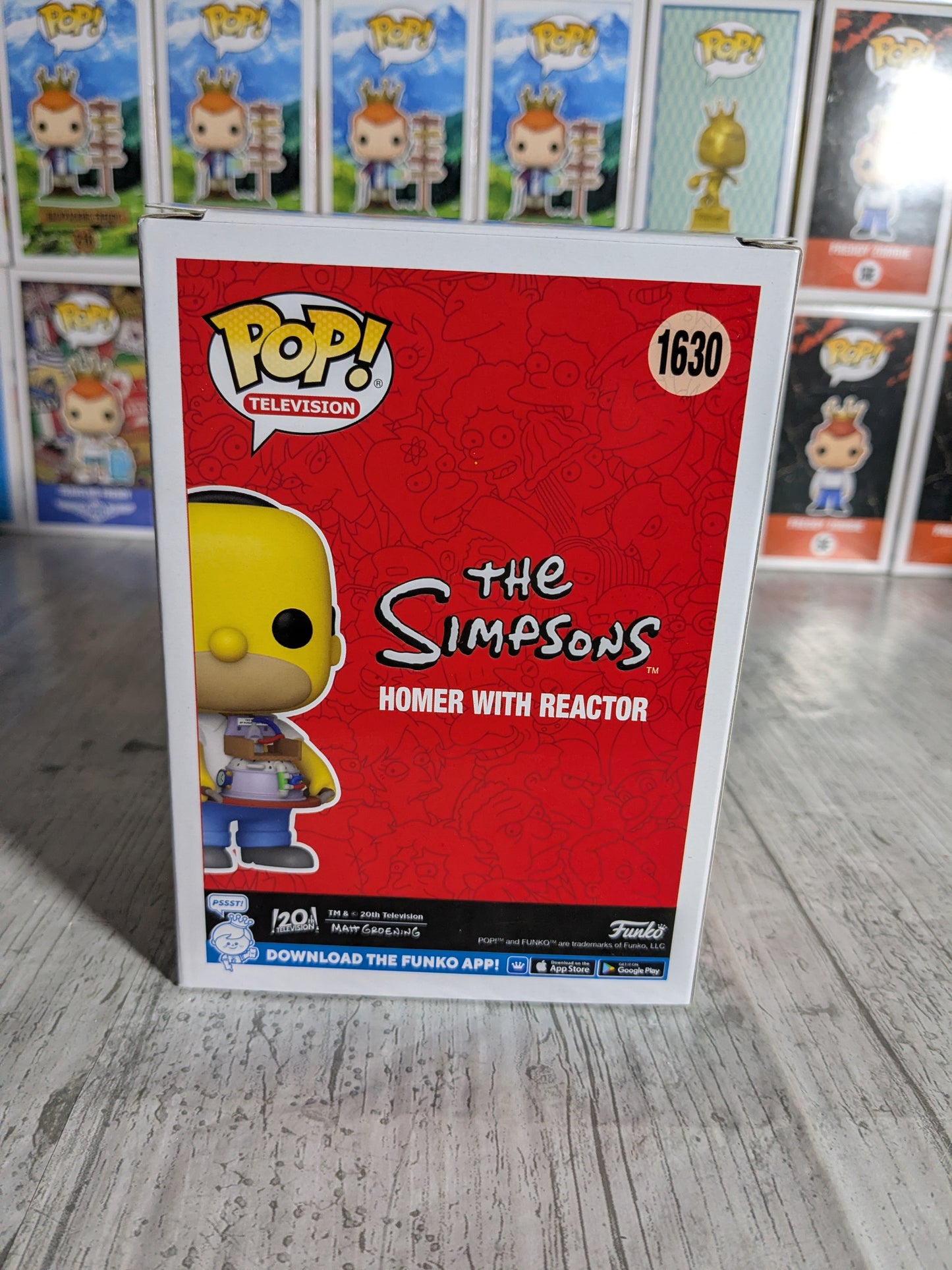 Funko pop The Simpsons #1630 - Homer Simpson with reactor (FL2024)
