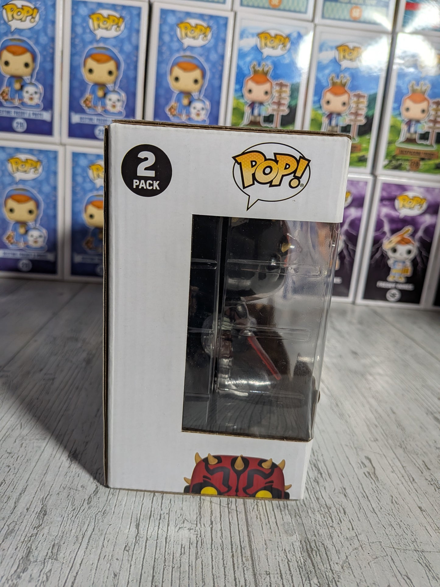 Funko Pop Star Wars – Darth Maul vs Ahsoka Tano (GE/Beschädigte Box)
