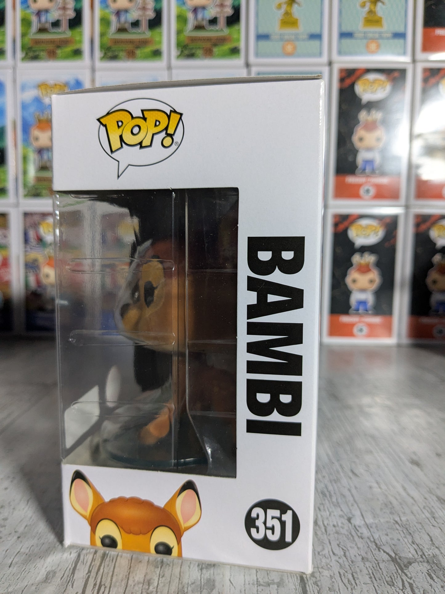 Funko pop 351 - Bambi (Funko x Loungefly/3000PCS/Flocked/Damaged Box)
