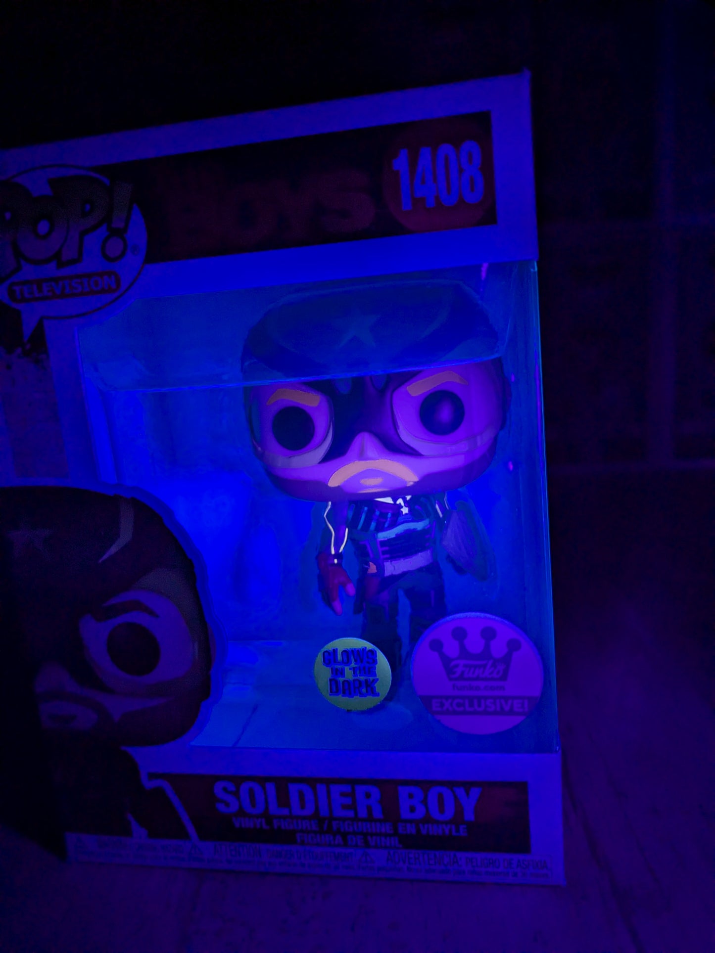 Funko pop The Boys #1408 - Soldier Boy (Glow)
