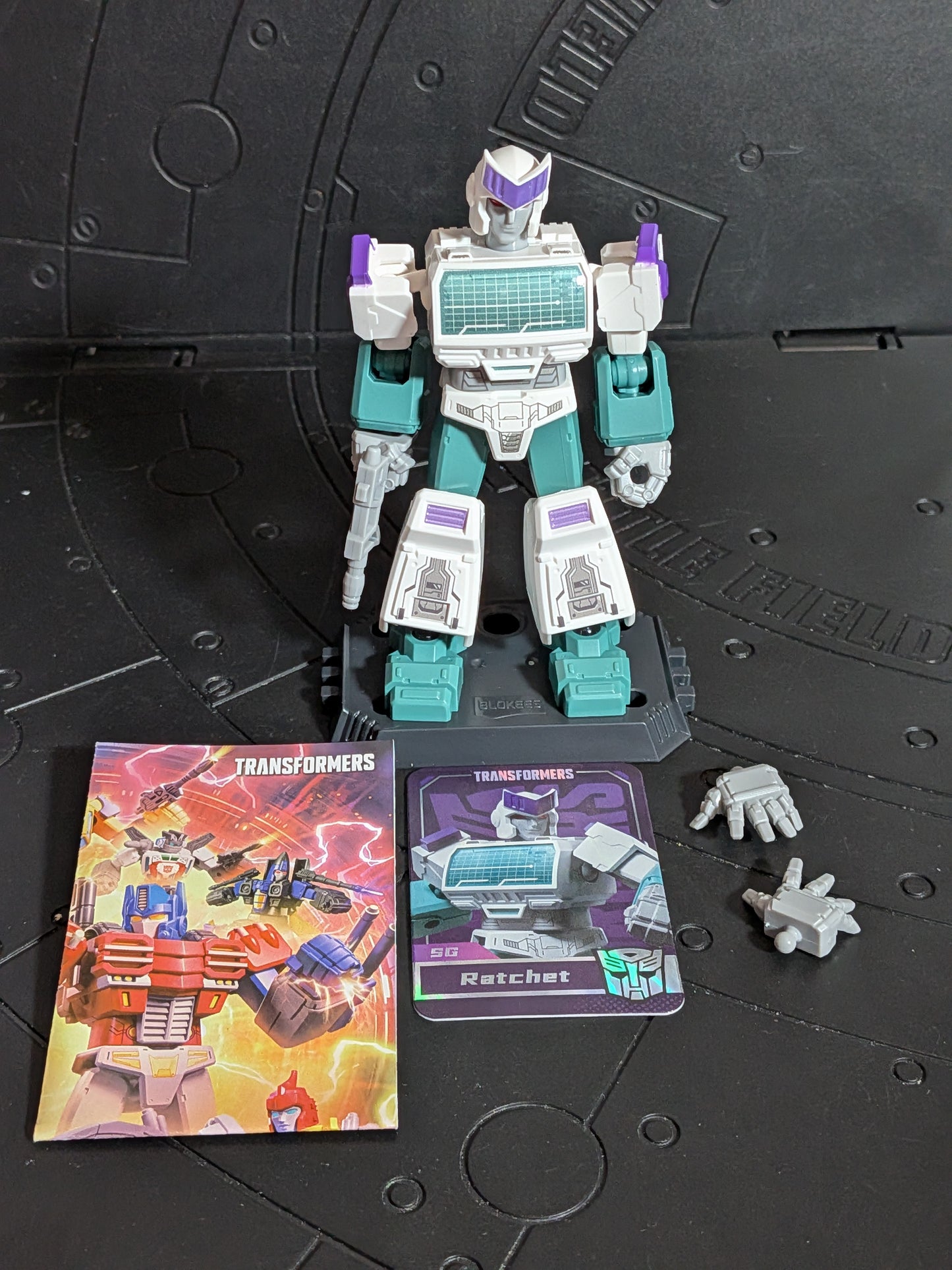 Blokees - Transformers Galaxy Version 06 - Ratchet (Shattered Glass / Parallel Universe Version) (~10-12cm)