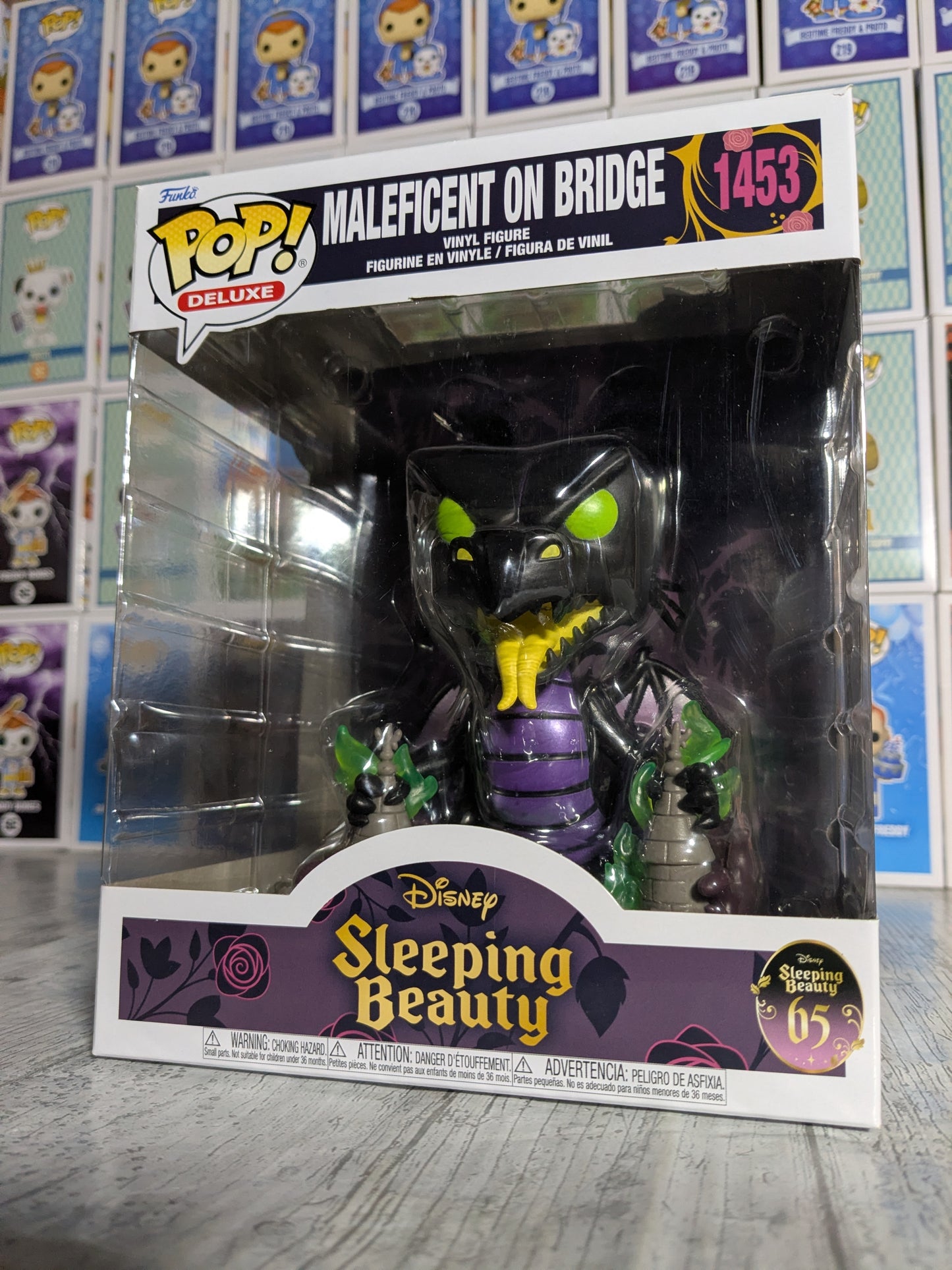 Funko pop Sleeping Beauty #1453 - Maleficent on Bridge