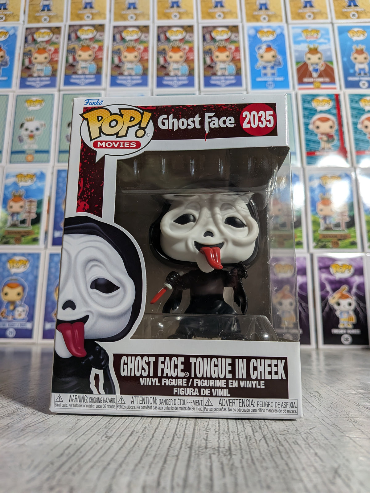 Funko Pop! Movies #2035 - Ghost Face (Tongue in Cheek)