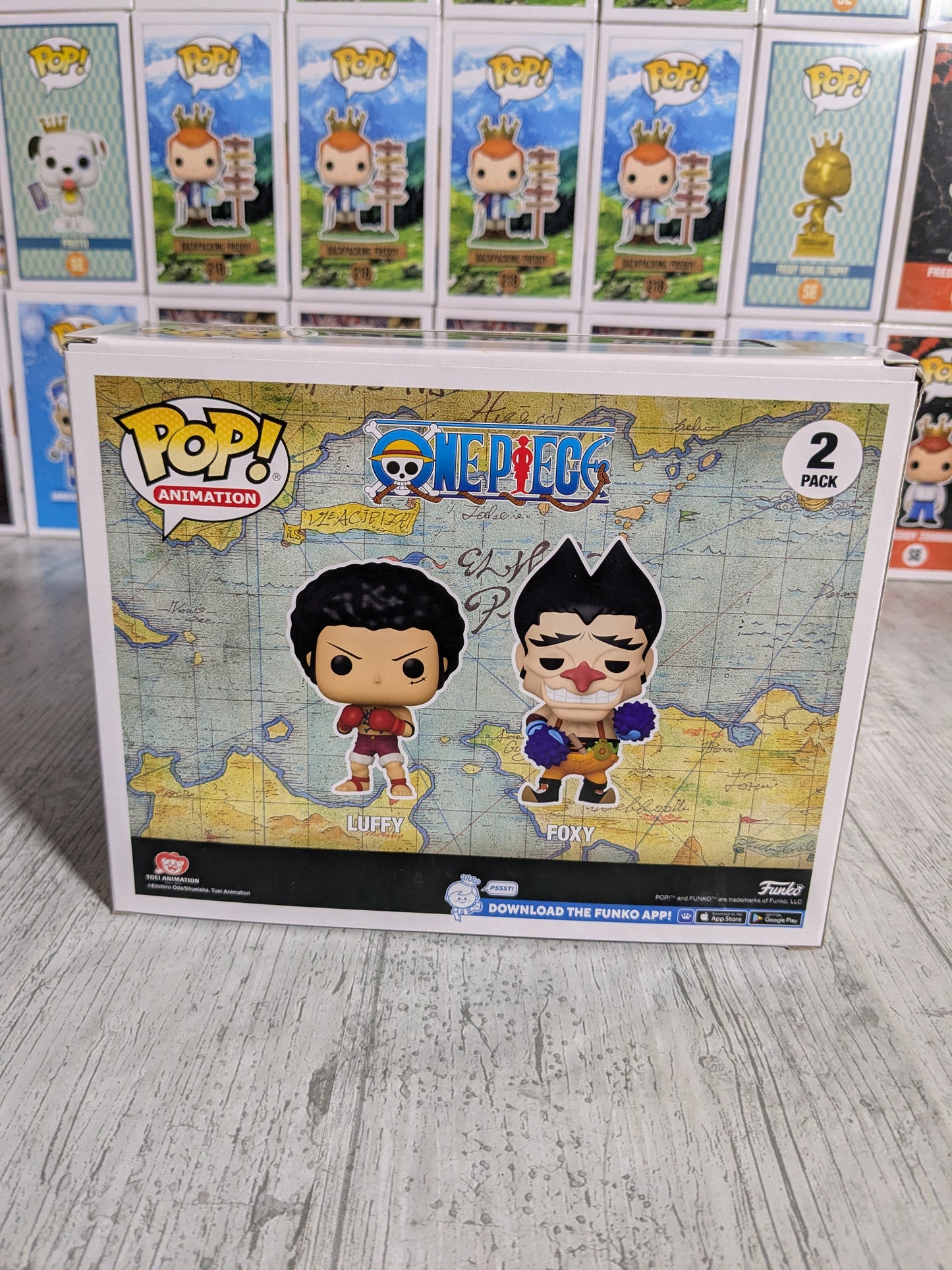 Funko pop : Luffy & Foxy