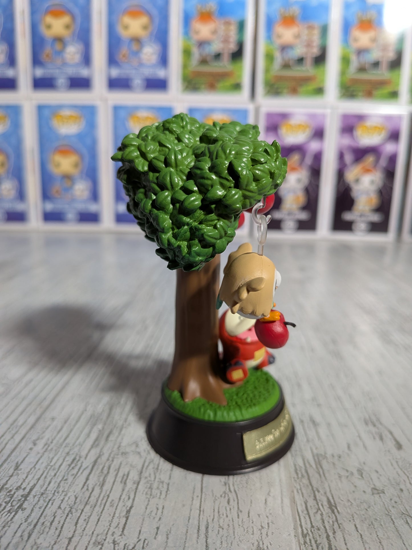 Re-Ment Pokémon Swing Vignette Collection Vol.3 - Brindibou & Chochodile | Rowlet & Fuecoco (~10cm)