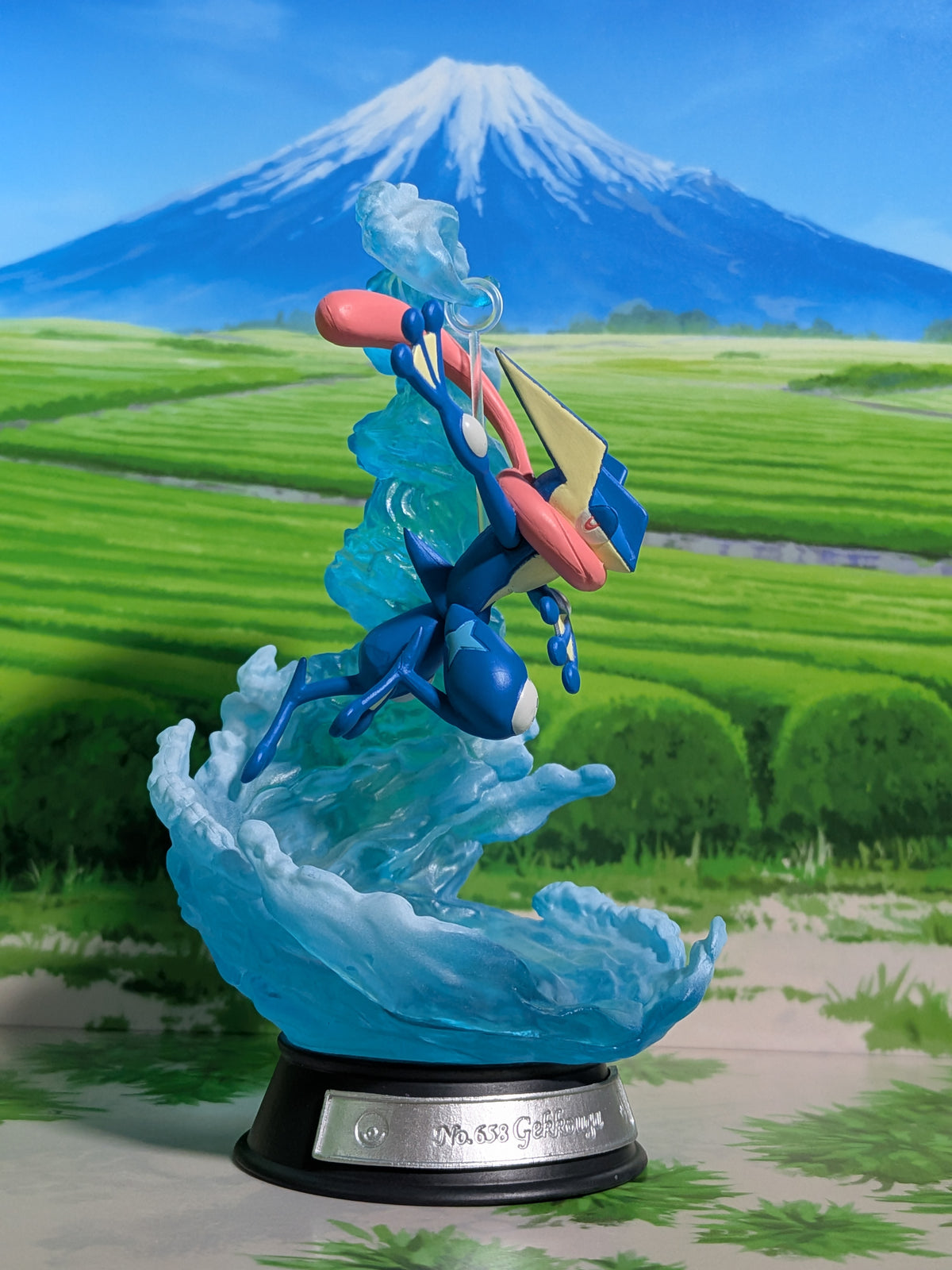 Re-Ment Pokémon Swing Vignette Collection Vol.3 - Amphinobi | Greninja | Gekkouga (~10cm)