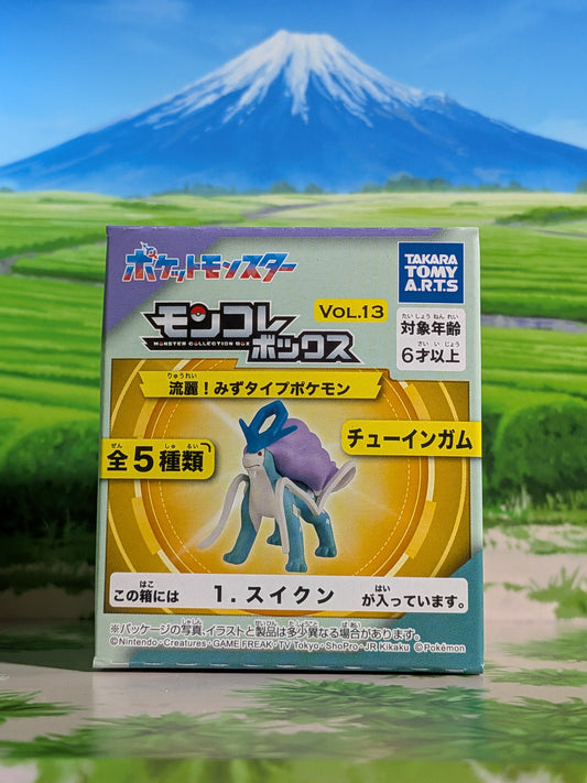 Takara Tomy Arts Moncolle Box Vol.13 - Suicune (~5 cm)