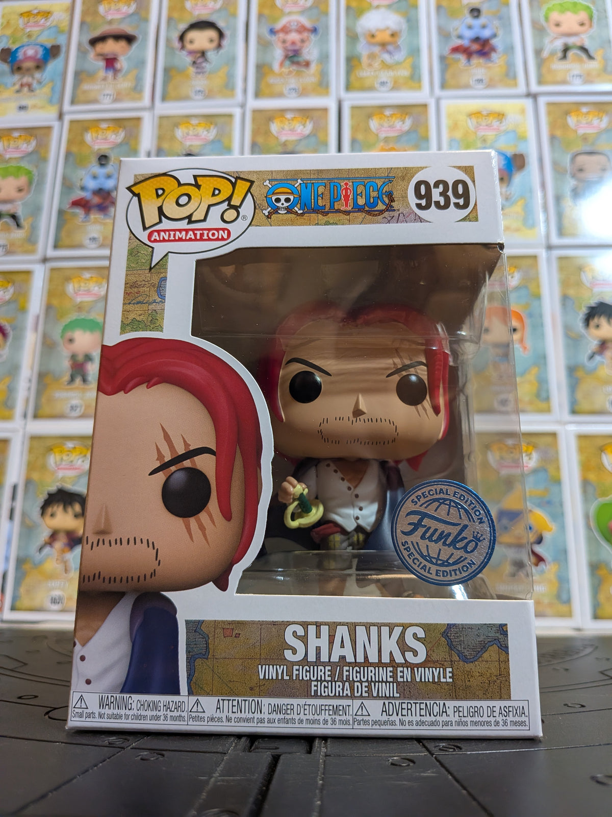 Funko Pop! One Piece #939 - Shanks (Special Edition)
