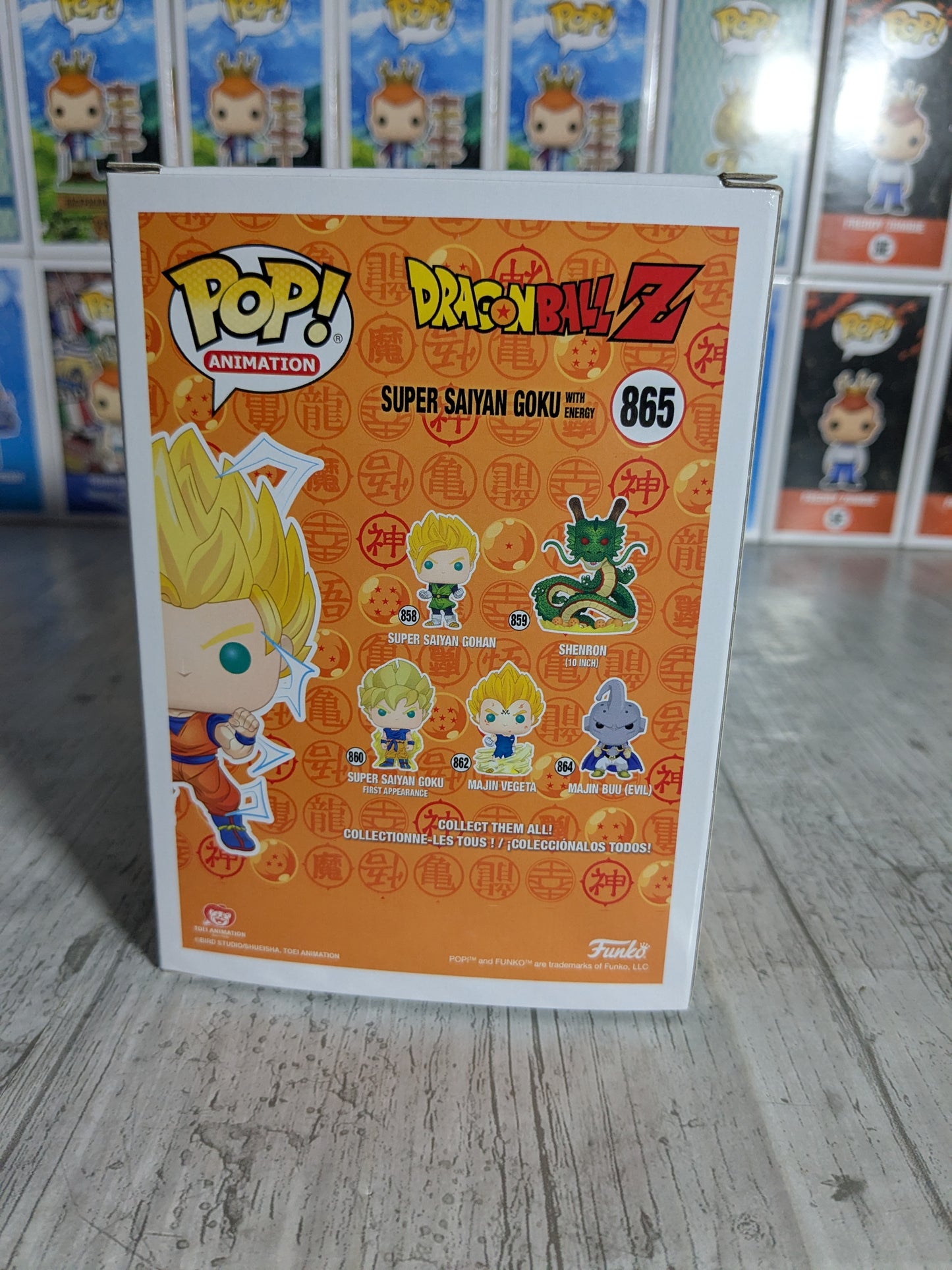 Funko pop 865 : Super Saiyan Goku with Energy