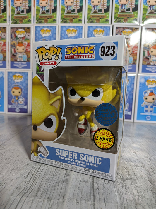 Funko pop Sonic the Hedgehog #923 - Super Sonic (Chase)