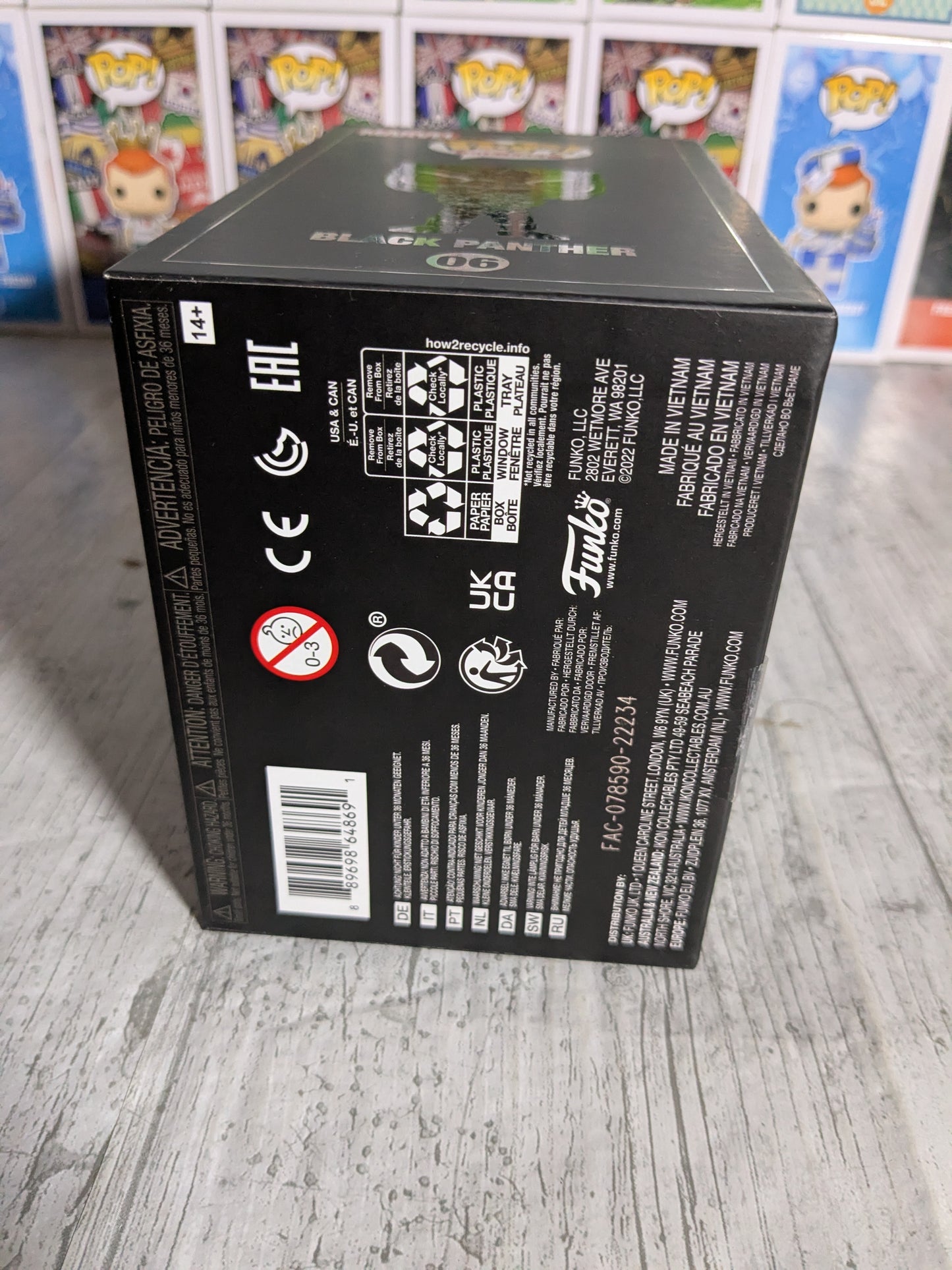 Funko pop 06 - Black Panther Die-Cast