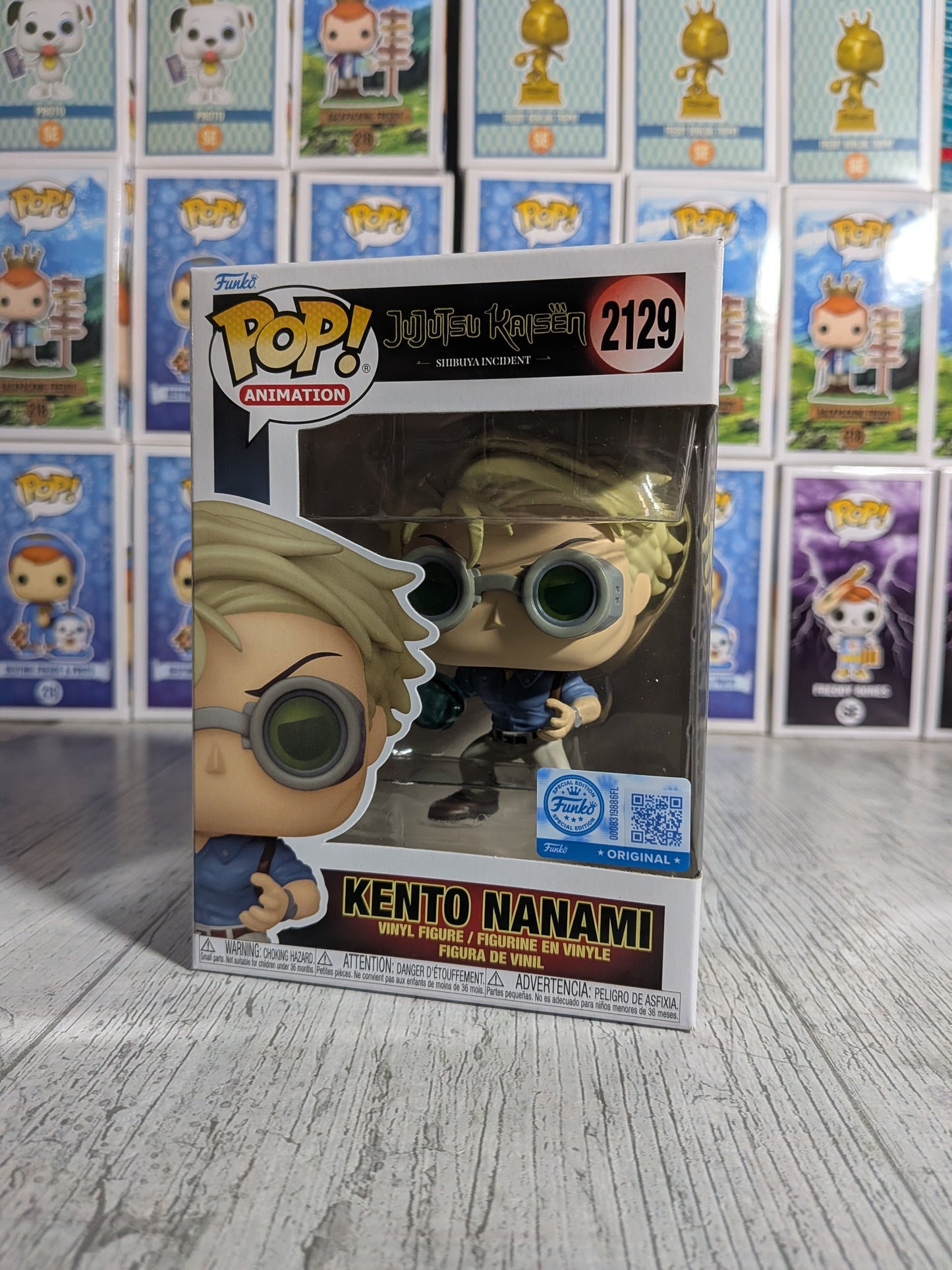 Funko pop Jujutsu Kaisen #2129 - Kento Nanami (Pugno)