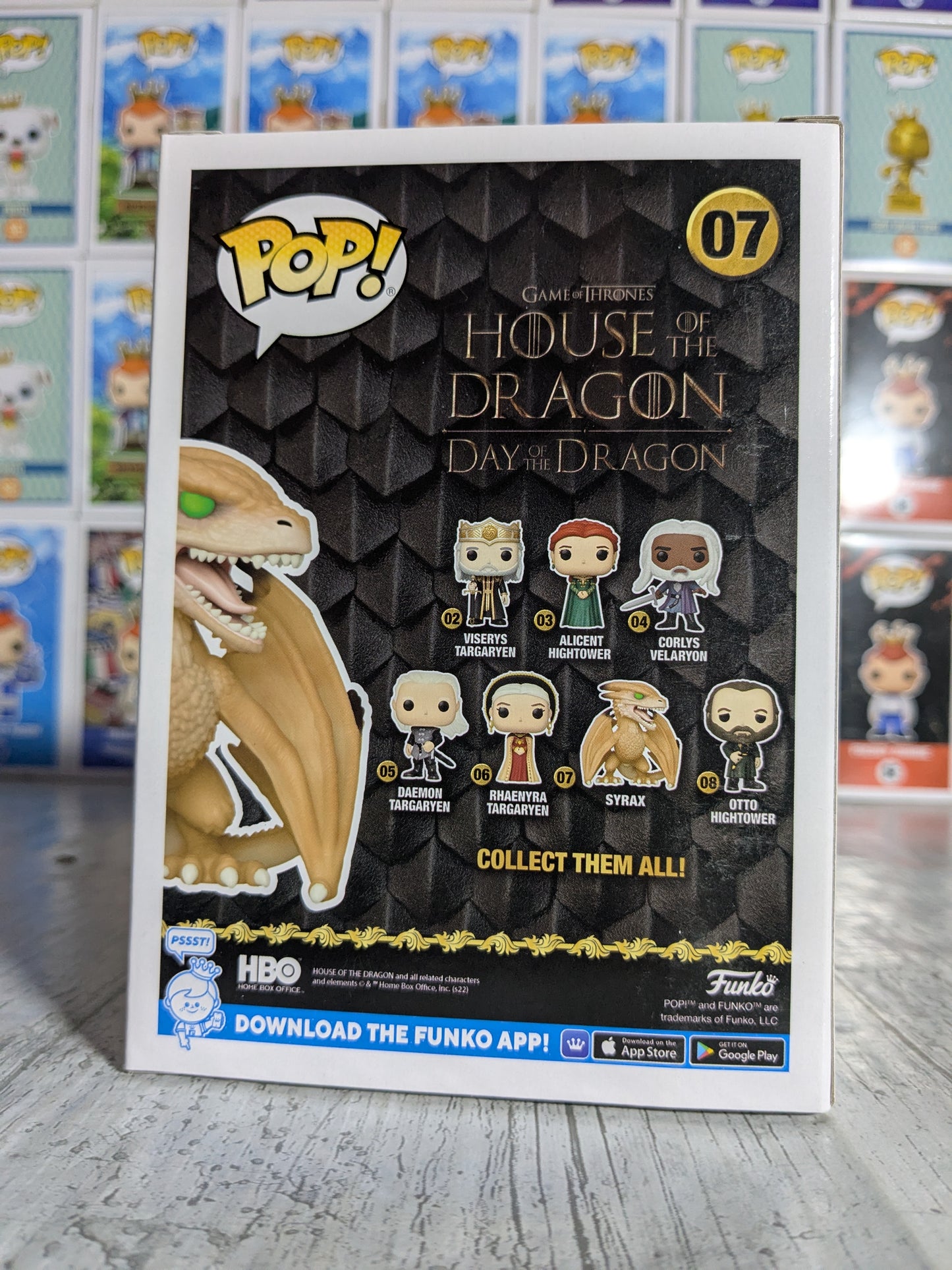 Funko pop House of the Dragon #07 - Syrax