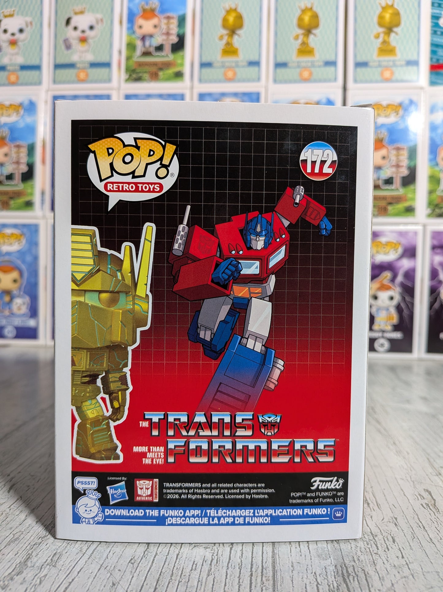 Funko Pop Transformers #172 - Optimus Prime (9500 Stk.)
