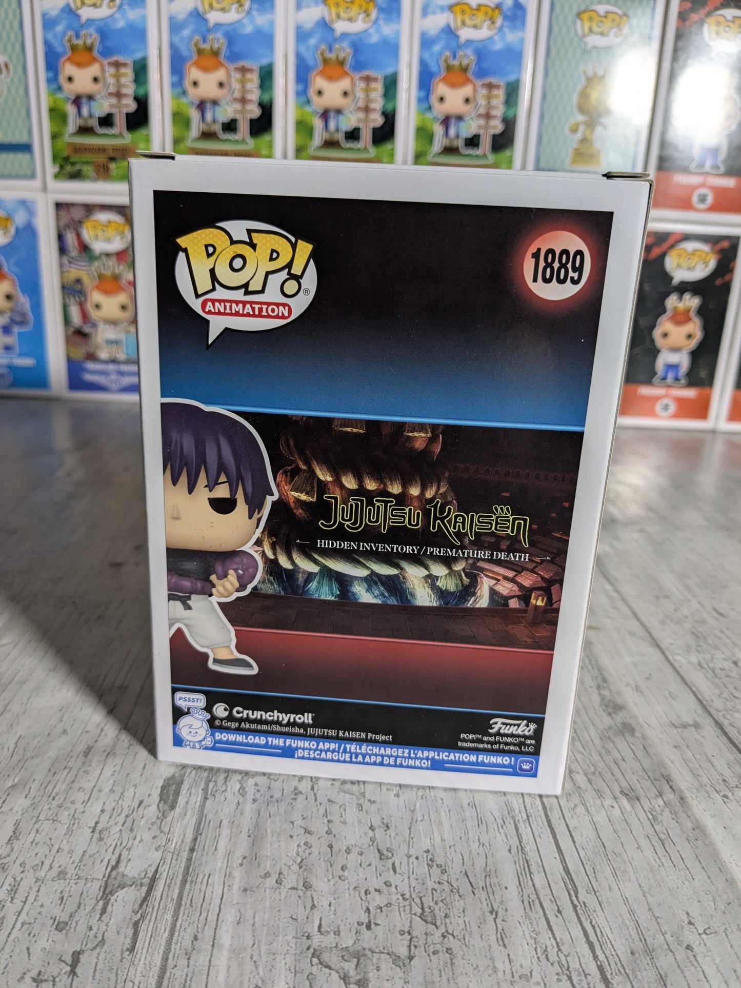 Funko pop Jujutsu Kaisen #1889 - Toji Fushiguro (Chase)