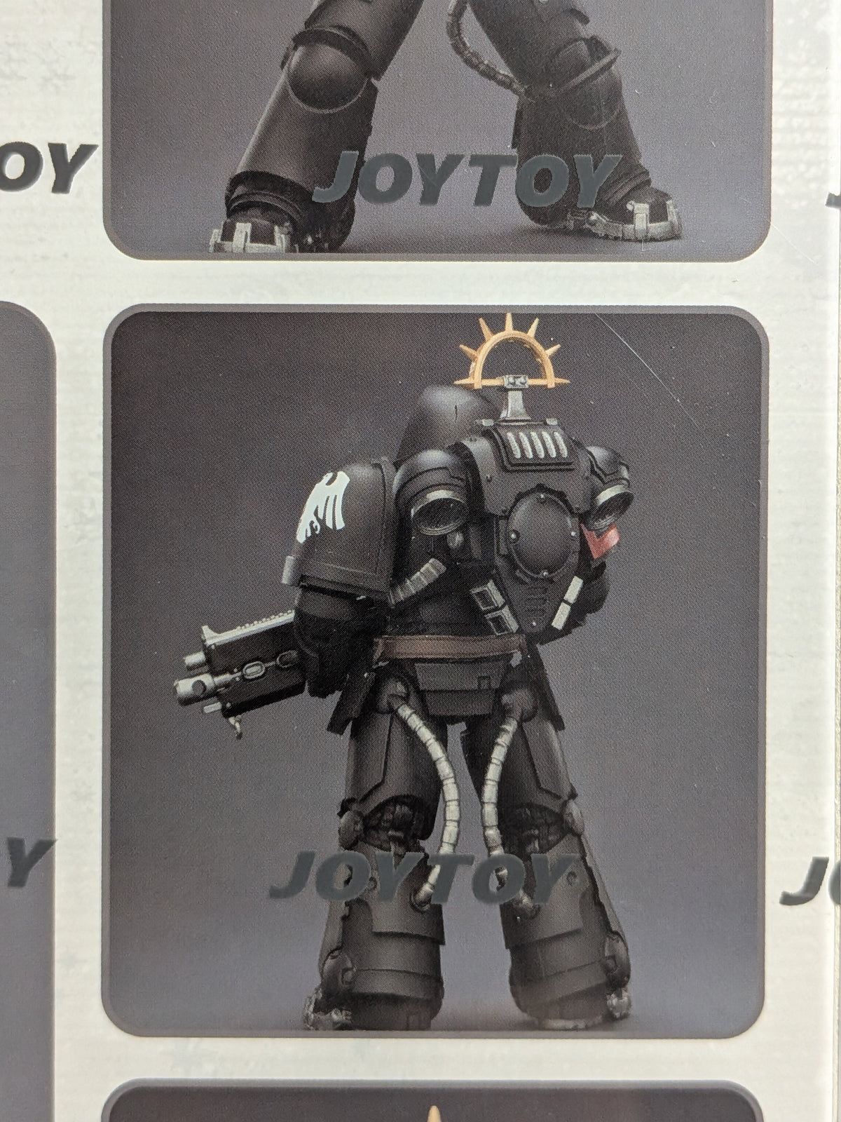 JoyToy Warhammer 40k: Space Marine 2 - Raven Guard Heavy Intercessor (12.7cm)