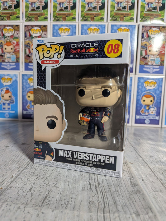 Funko pop Racing #08 - Max Verstappen with Helmet