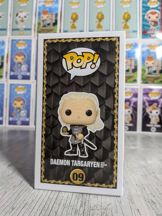 Funko Pop House of the Dragon #09 – Daemon Targaryen mit Drachenei