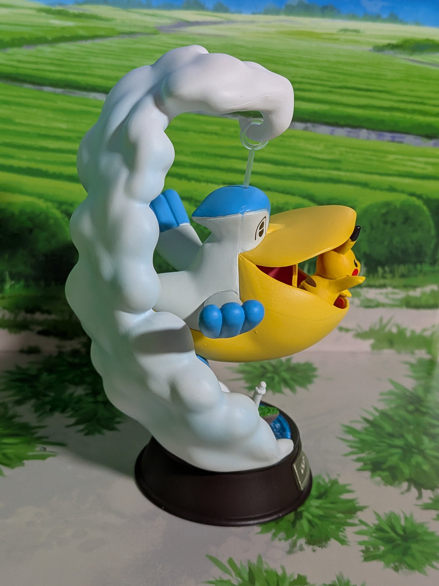 Re-Ment Pokémon Swing Vignette Collection Vol.3 - Pikachu & Bekipan | Pelipper (~10cm)