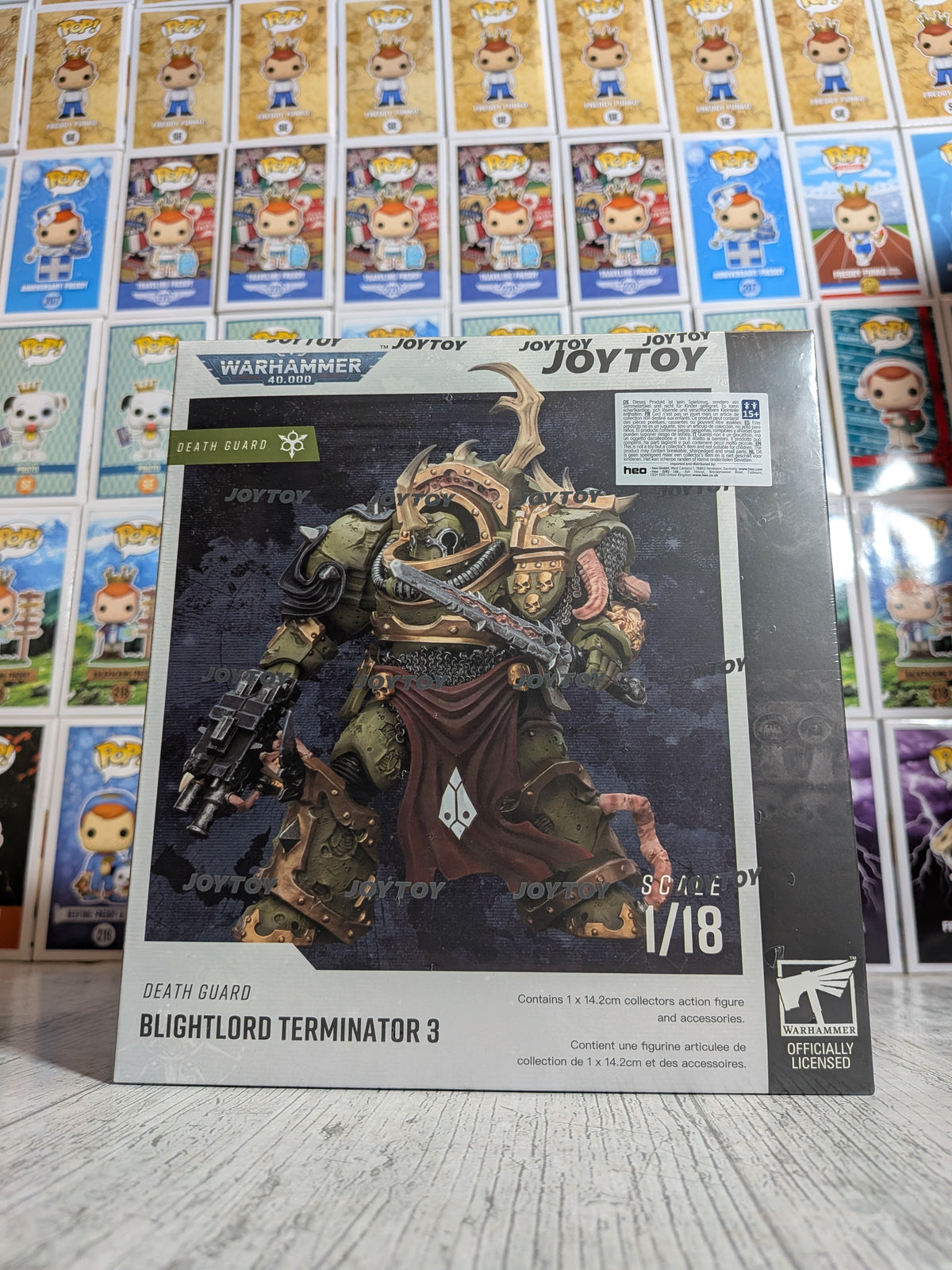 JoyToy Warhammer 40k - Death Guard Blightlord Terminator 3 (14.2cm)
