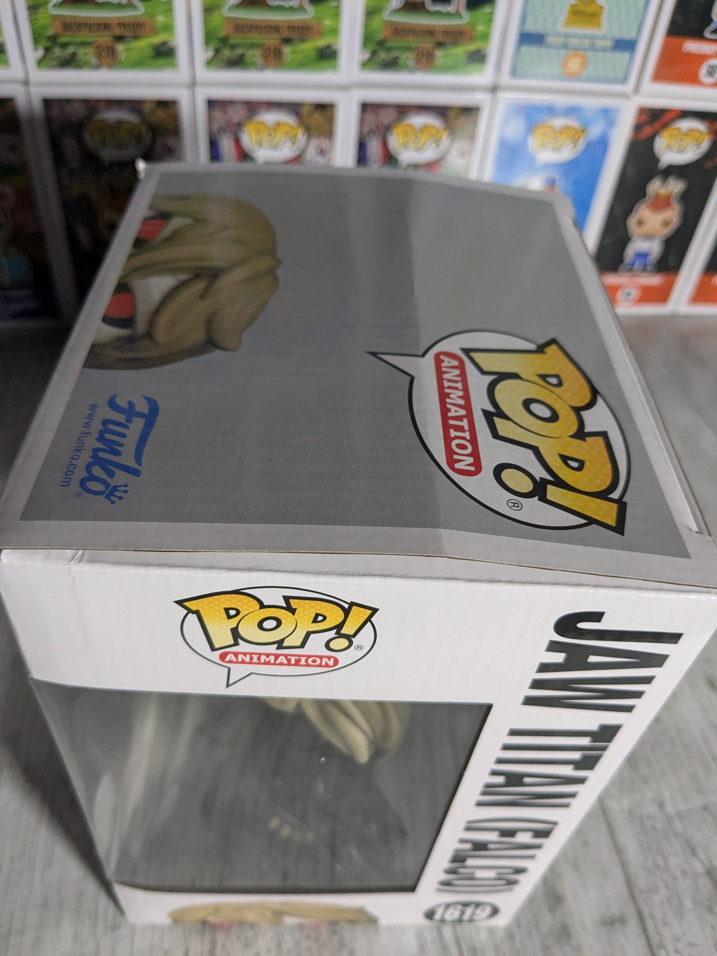 Funko pop 1619 : Jaw Titan (Damaged Box / Opened)
