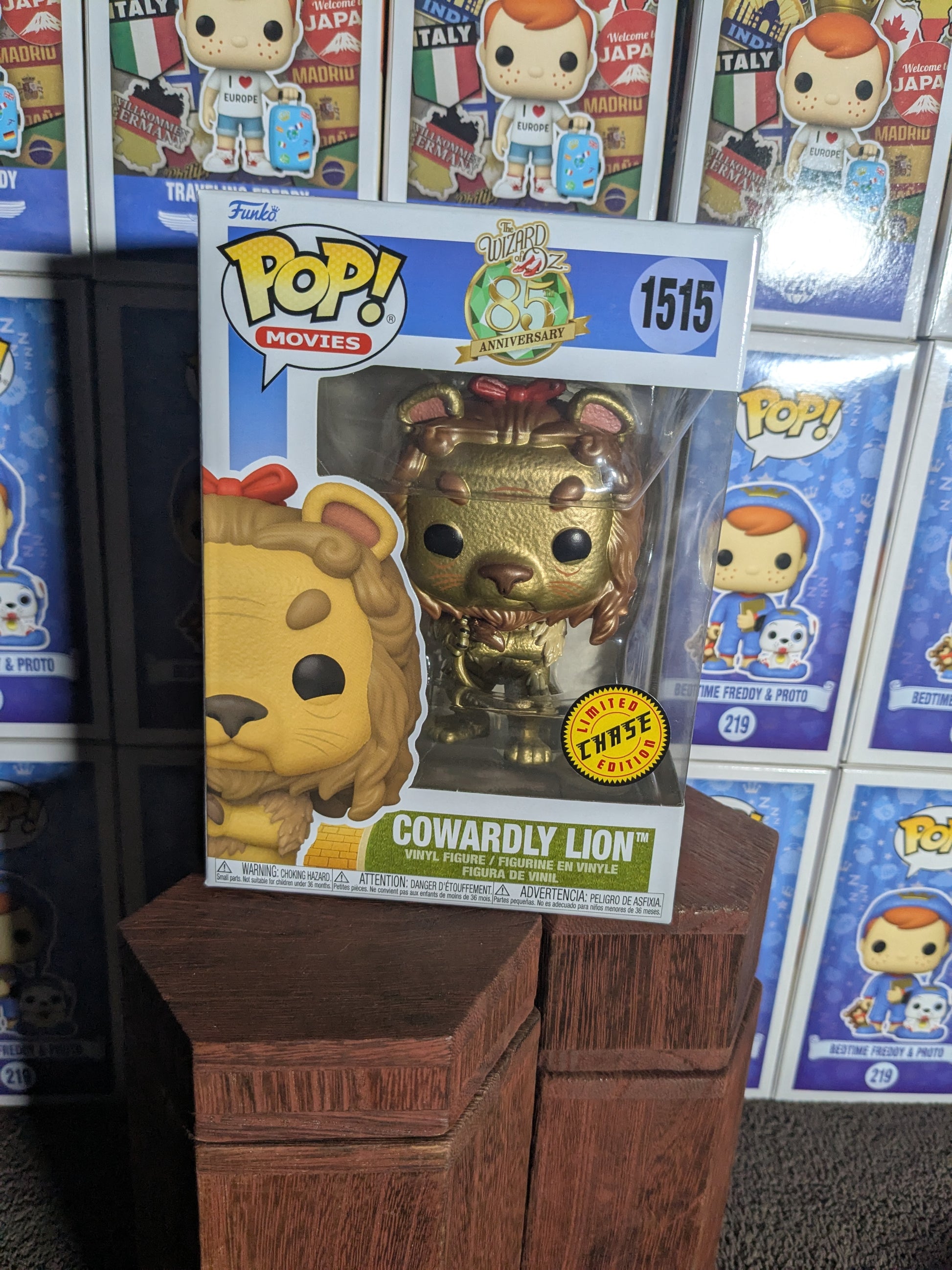 Funko pop 1515 : Cowardly Lion (Chase) - CapyToys