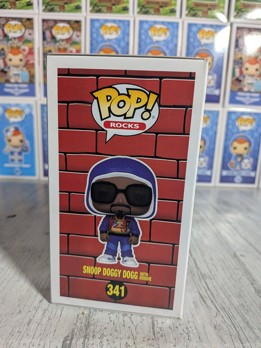 Funko pop Rocks #341 : Snoop Doggy Dogg with Hoodie (15000 PCS)