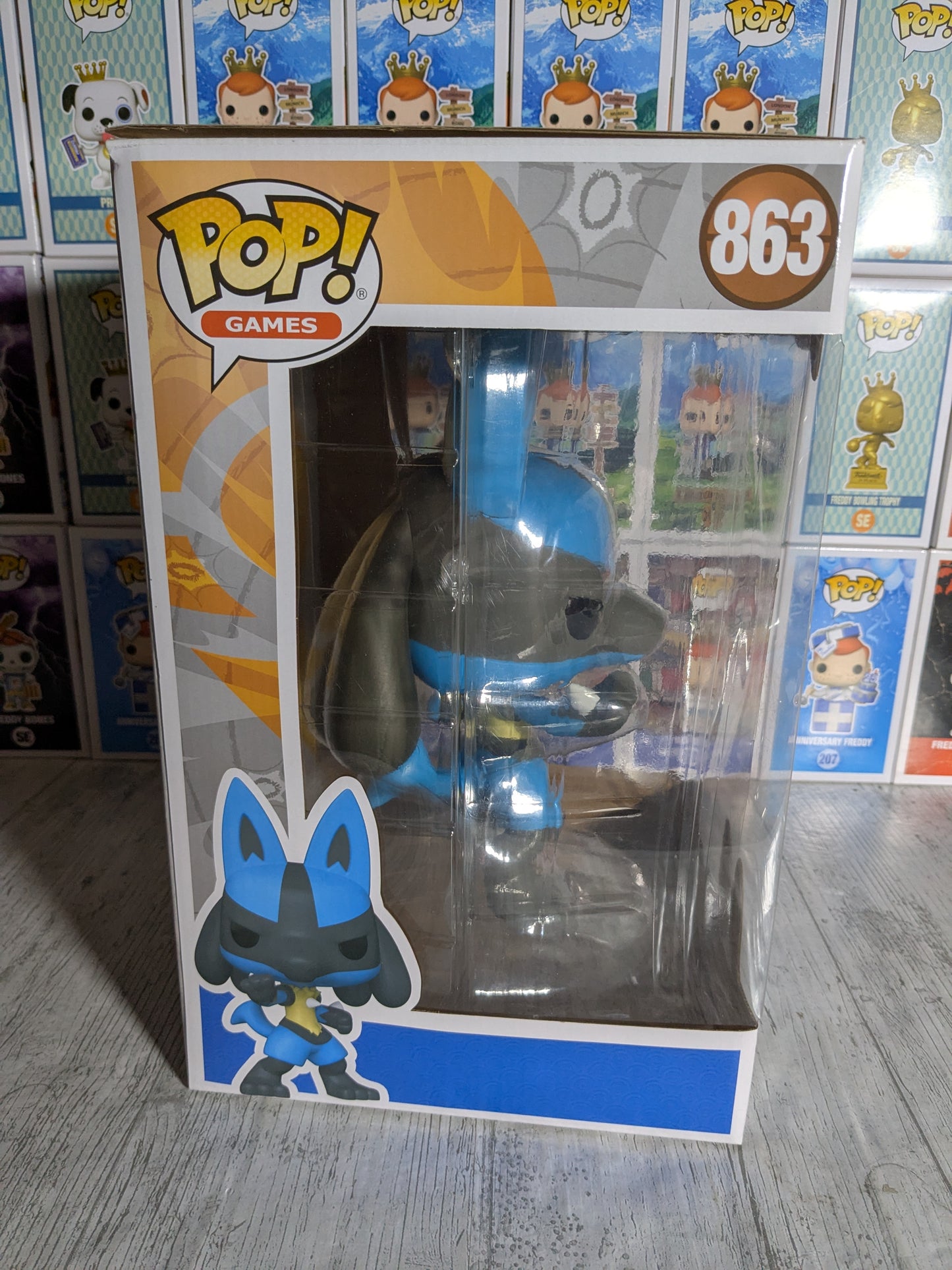 Funko pop 863 : Lucario (Opened)