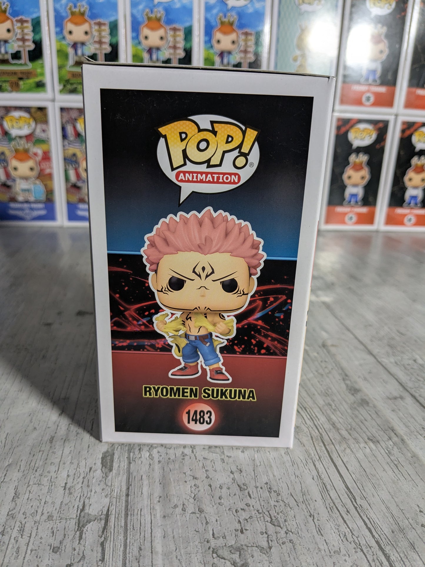 Funko Pop 1483: Ryomen Sukuna zerreißt Hemd