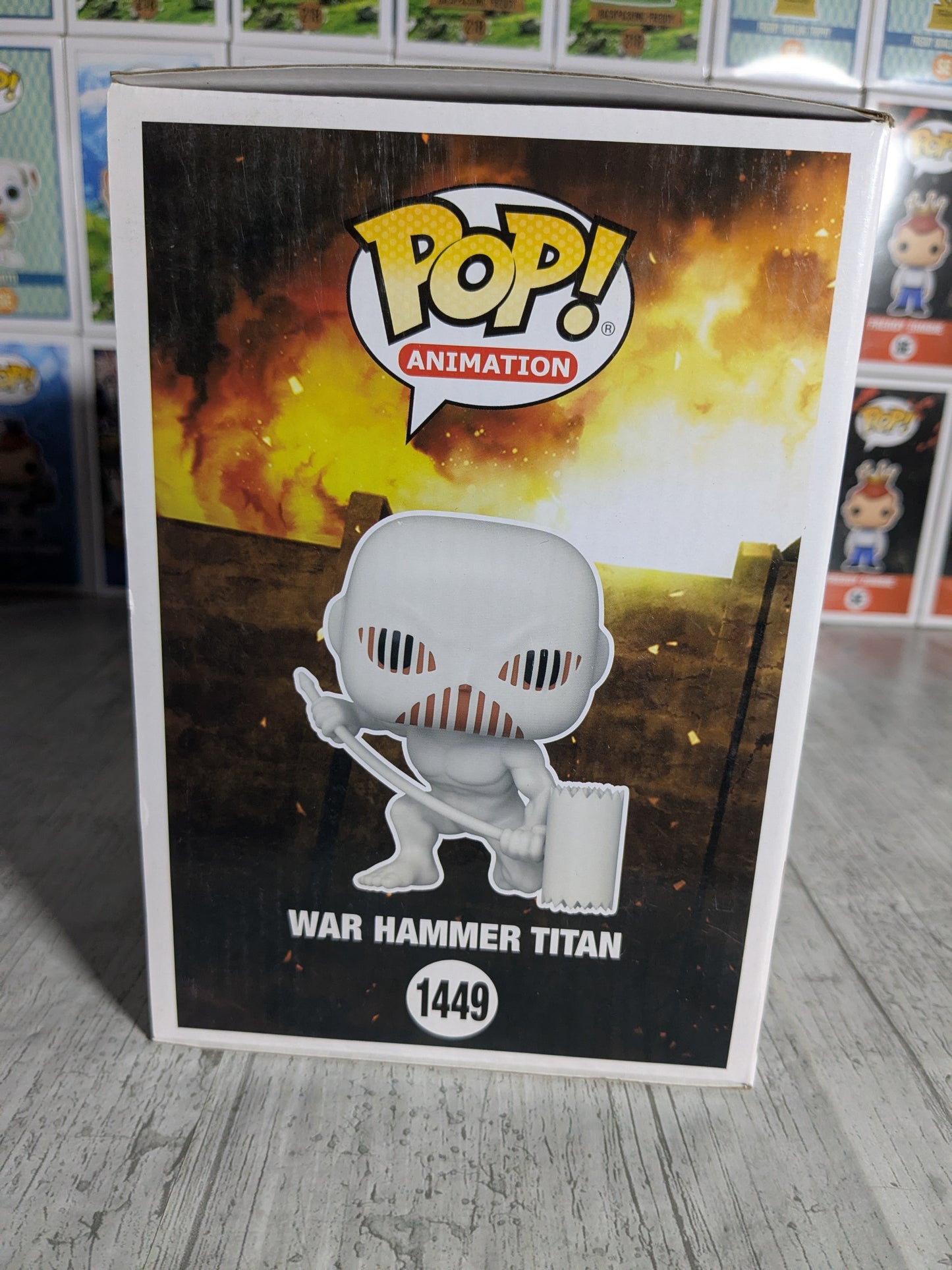 Funko pop 1449 : Warhammer Titan (Glow/Opened Box)
