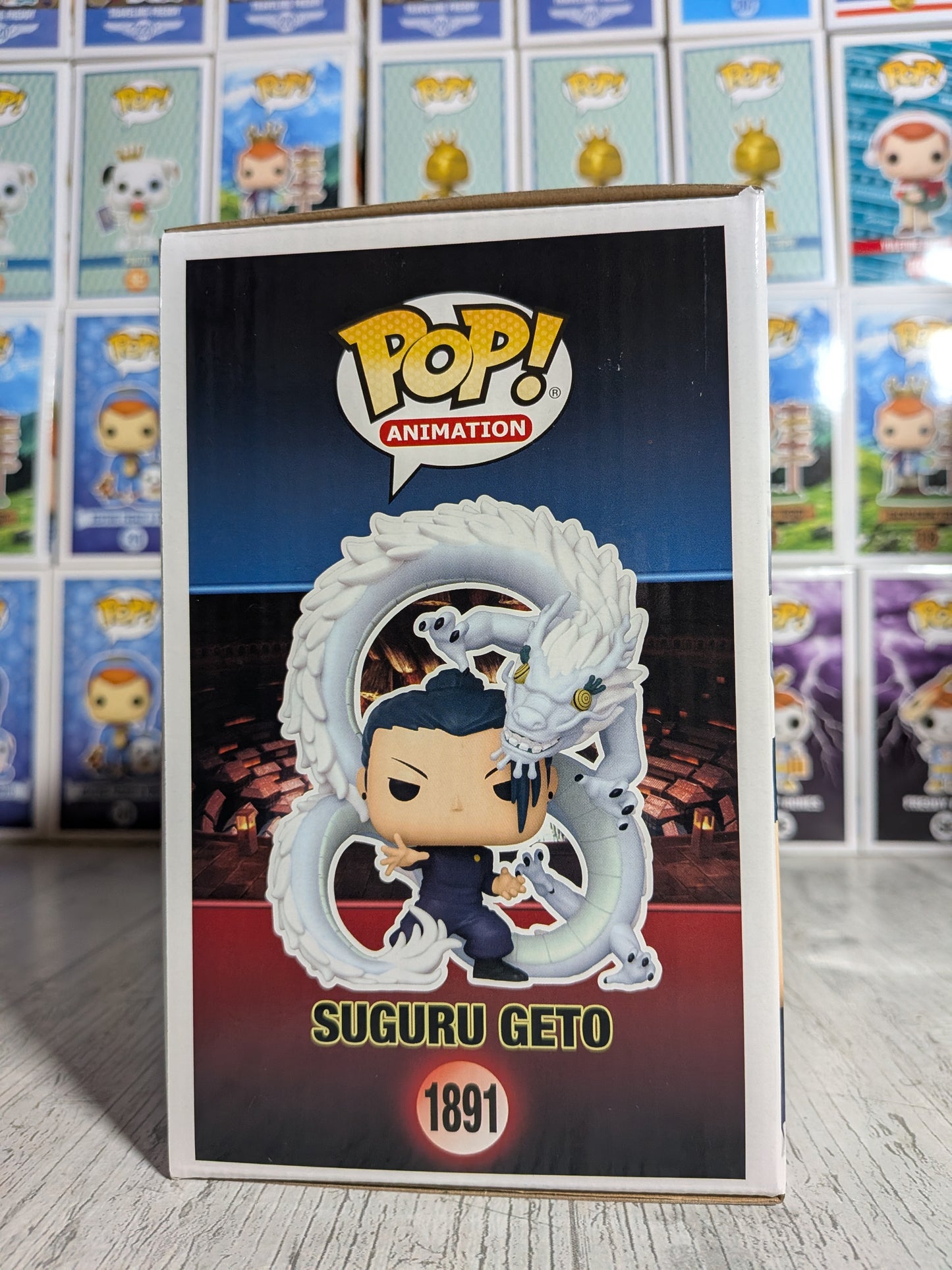 Funko Pop Animation #1891 - Suguru Geto with Rainbow Dragon