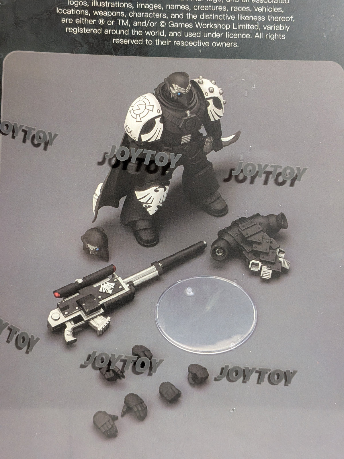 JoyToy Warhammer The Horus Heresy - Raven Guard Mor Deythan (12.3cm)
