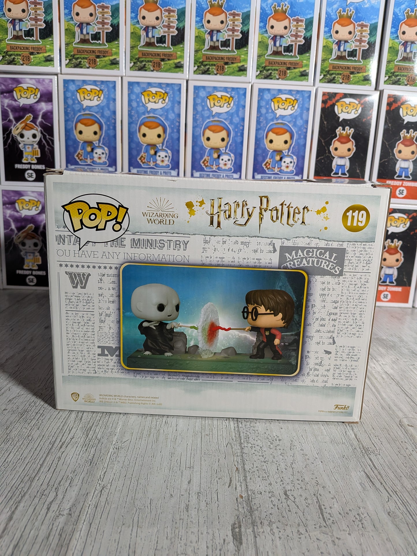 Funko Pop Moment Harry Potter #119 - Harry vs Voldemort (Geöffnete/Beschädigte Verpackung)