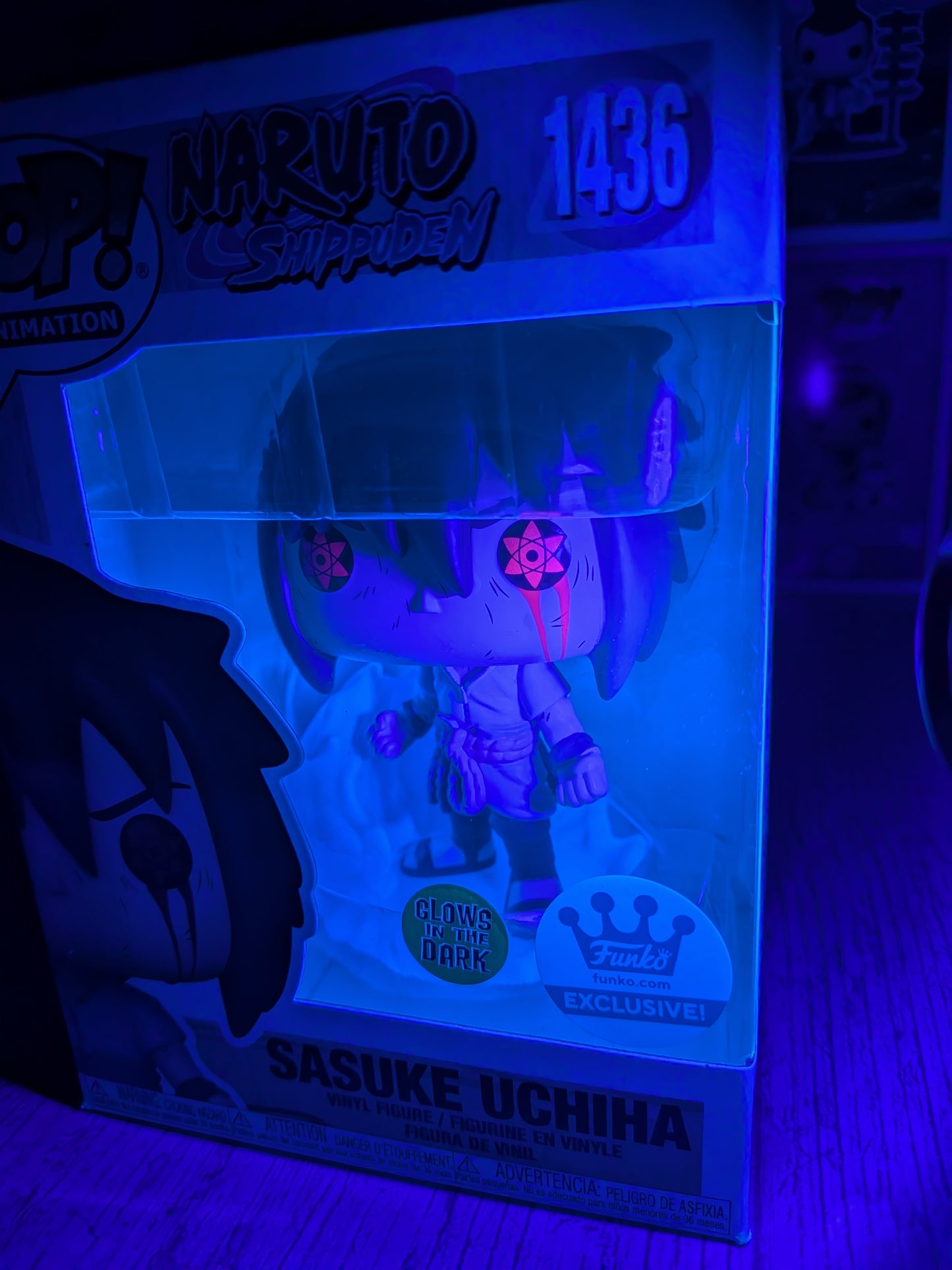 Funko Pop Naruto Shippuden #1436 – Sasuke Uchiha (Glühen)