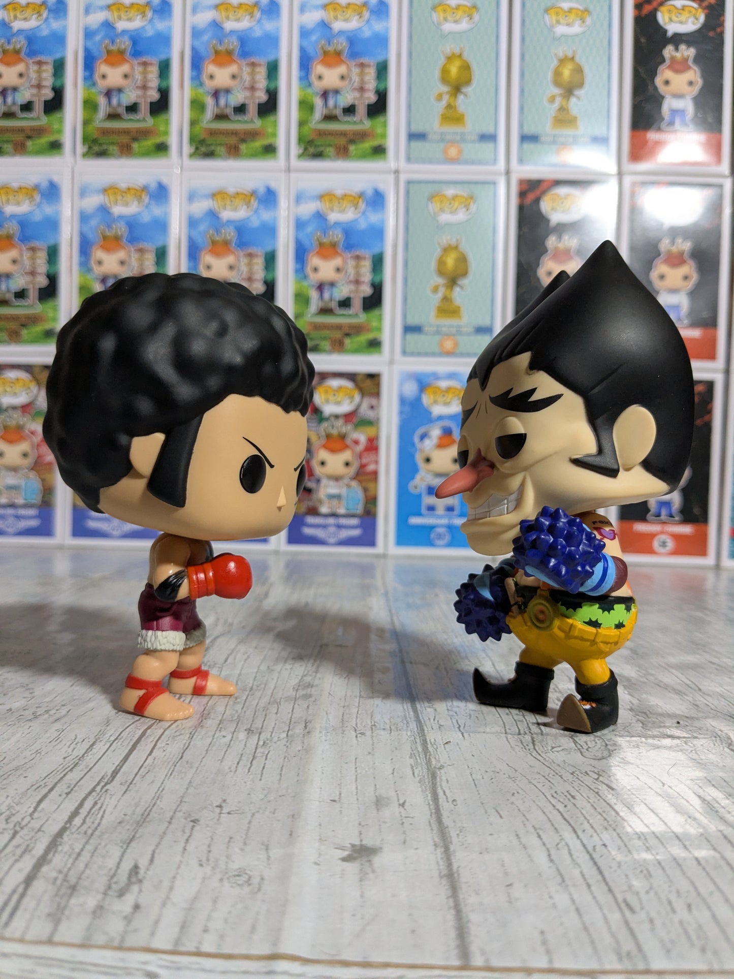 Funko pop : Luffy & Foxy (Opened/Damaged Plastic)