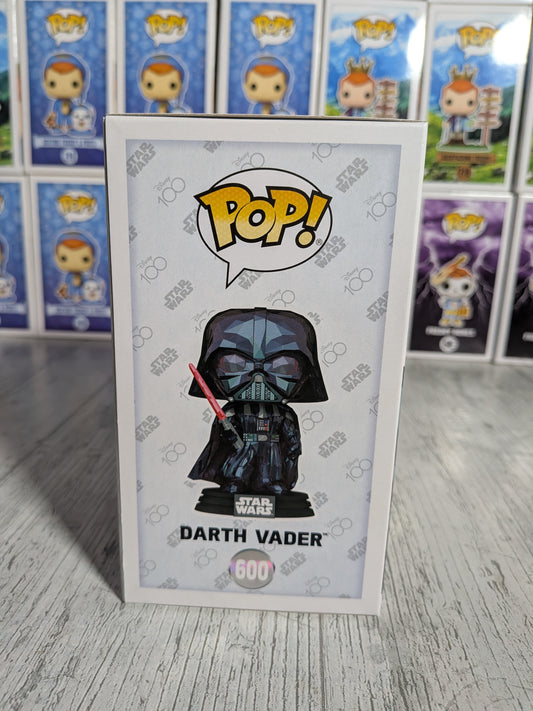 Funko pop Star Wars Disney 100 #600 - Darth Vader (Facet)